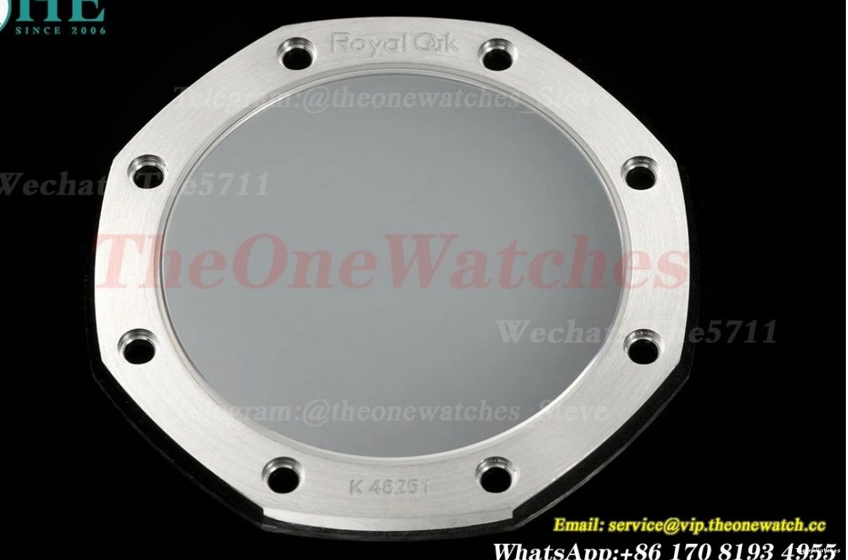 Clone TKF SS A4302 41mm White Dial Oak 15500 SS Royal Super 0227